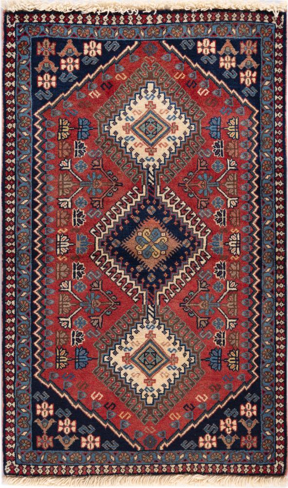 Persian Rug Yalameh 100x62 100x62, Persian Rug Knotted by hand