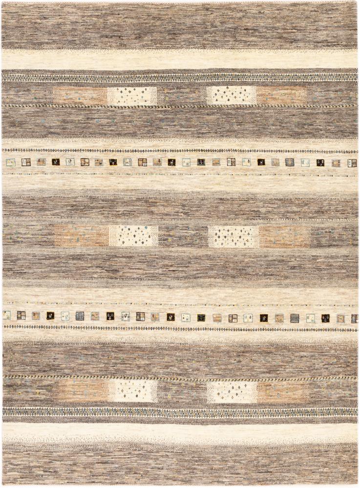 Tapis persan Persan Gabbeh Loribaft Tabiilbaft 291x213 291x213, Tapis persan Noué à la main