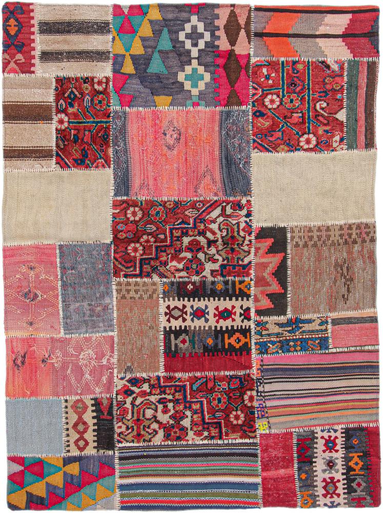 Perzsa szőnyeg Kilim Patchwork 181x134 181x134, Perzsa szőnyeg szőttesek