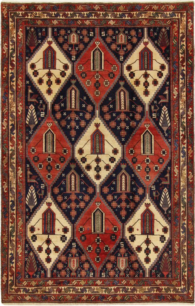 Persisk matta Sirjan 232x152 232x152, Persisk matta Knuten för hand