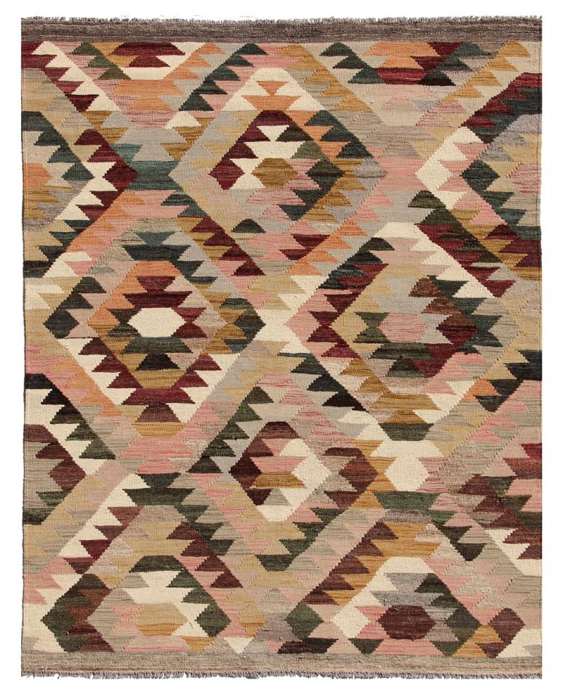 Afghan rug Kilim Afghan Heritage 5'9"x4'1" 5'9"x4'1", Persian Rug Woven by hand