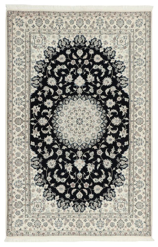  ペルシャ絨毯 ナイン 6La 216x137 216x137,  ペルシャ絨毯 手織り