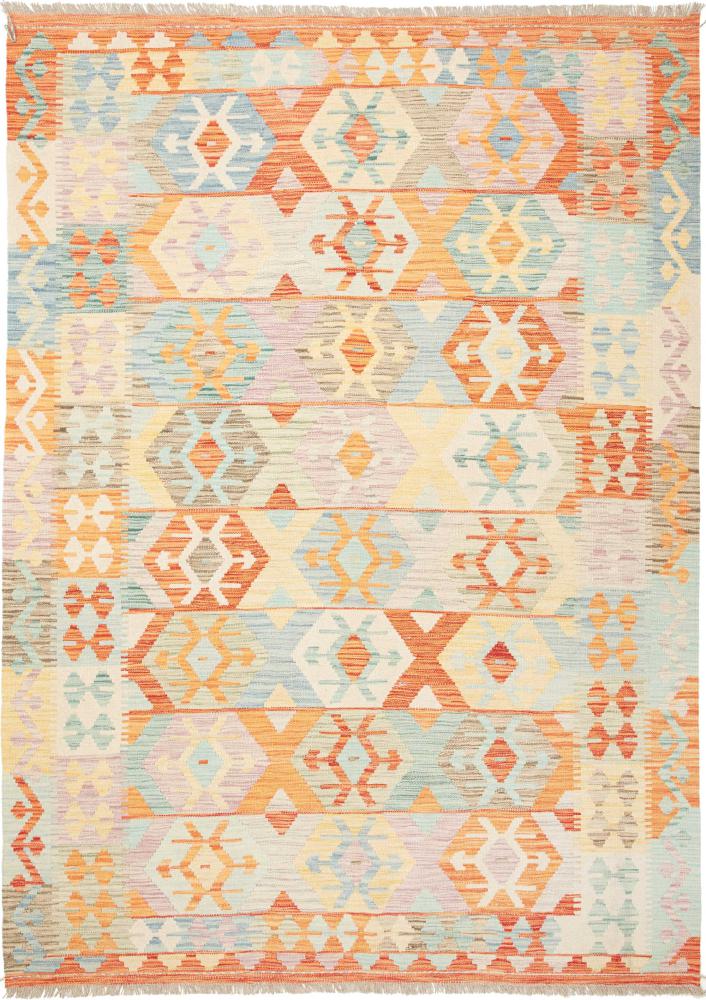Tappeto Afgano Kilim  Afghan 236x171 236x171, Tappeto persiano Tessuto a mano
