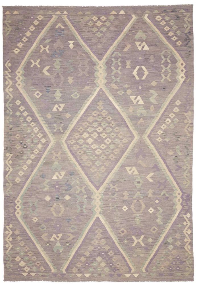 Afghaans tapijt Kelim Afghan 354x240 354x240, Perzisch tapijt Handgeweven
