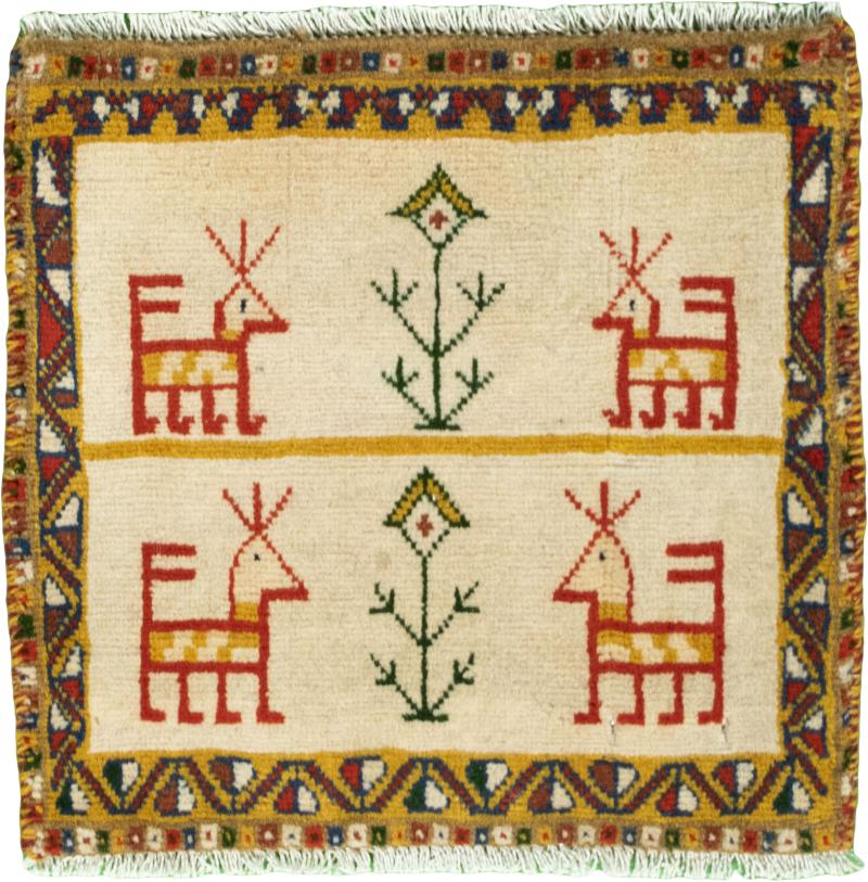 Tappeto persiano Shiraz 39x42 39x42, Tappeto persiano Annodato a mano