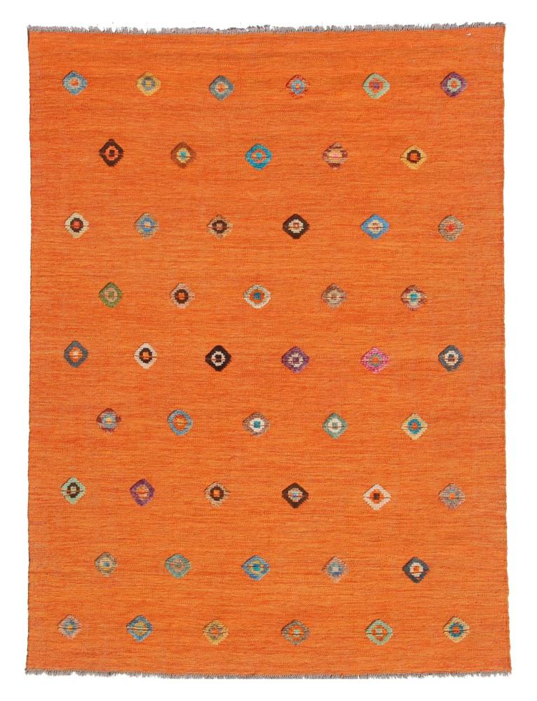 Alfombra afgana Kilim Afghan Nimbaft Edition 196x154 196x154, Alfombra persa Tejido a mano