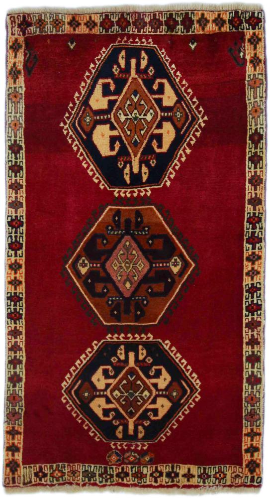 Tappeto persiano Shiraz 143x81 143x81, Tappeto persiano Annodato a mano