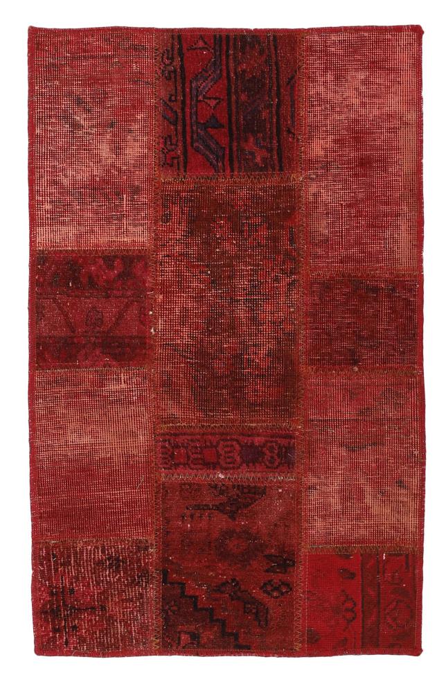 Tapete persa Patchwork 89x61 89x61, Tapete persa Atado à mão