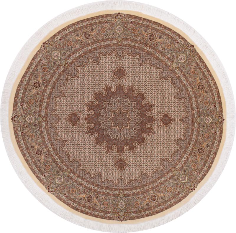 Perzisch tapijt Tabriz 50Raj 206x199 206x199, Perzisch tapijt Handgeknoopte
