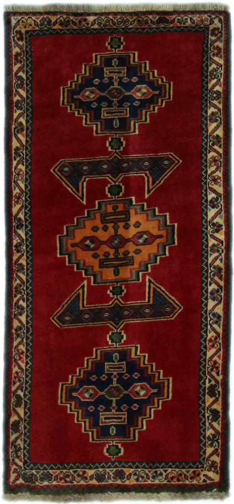 Tappeto persiano Shiraz 140x66 140x66, Tappeto persiano Annodato a mano