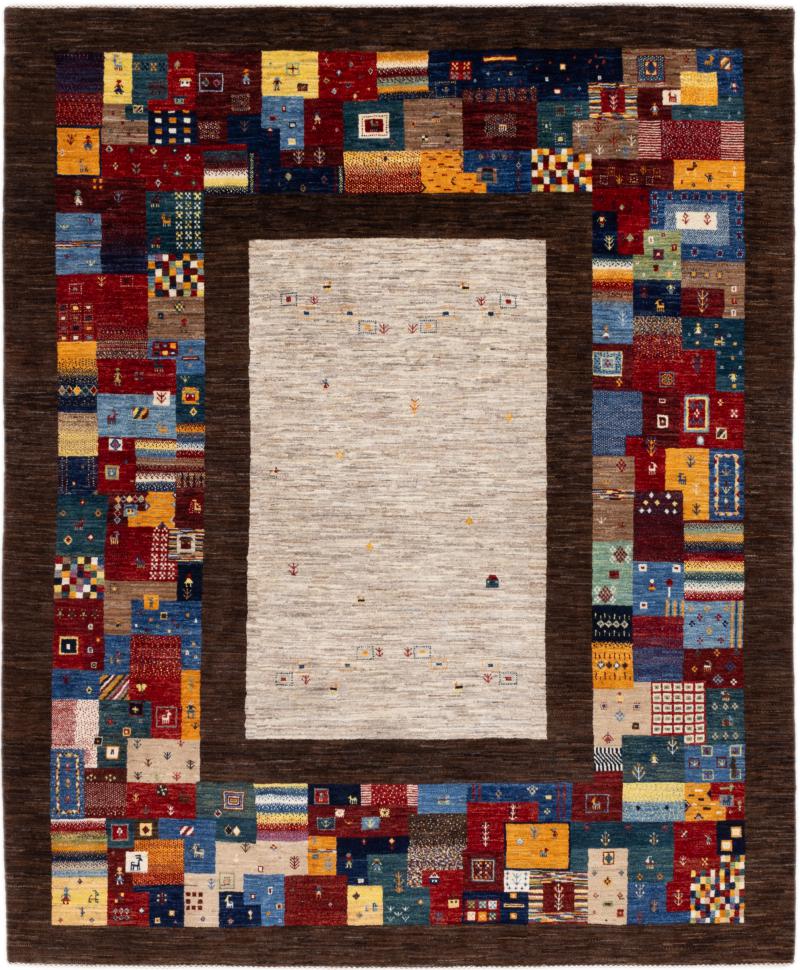 Persialainen matto Persia Gabbeh Loribaft Nowbaft 254x211 254x211, Persialainen matto Solmittu käsin