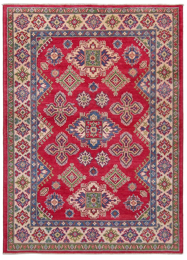 Tappeto Afgano Kazak Ghazni 211x149 211x149, Tappeto persiano Annodato a mano