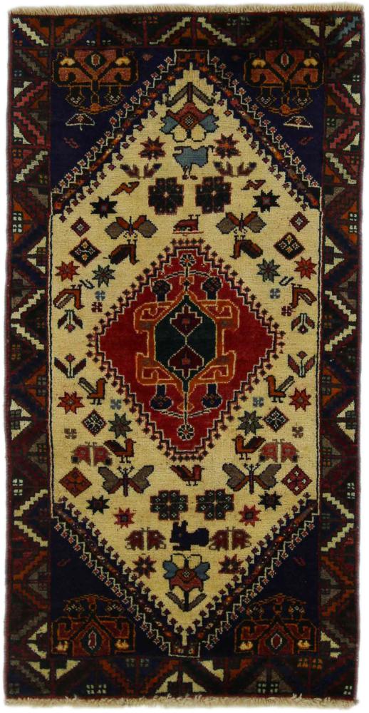 Tappeto persiano Shiraz 147x77 147x77, Tappeto persiano Annodato a mano