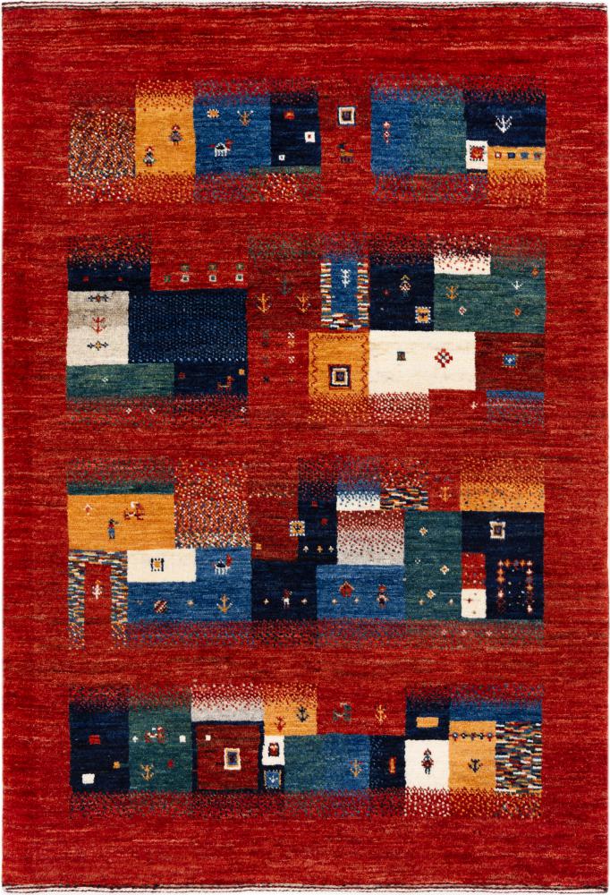 Persian rug Persian Gabbeh Loribaft Atelier 120x84 120x84, Persian rug Hand-knotted