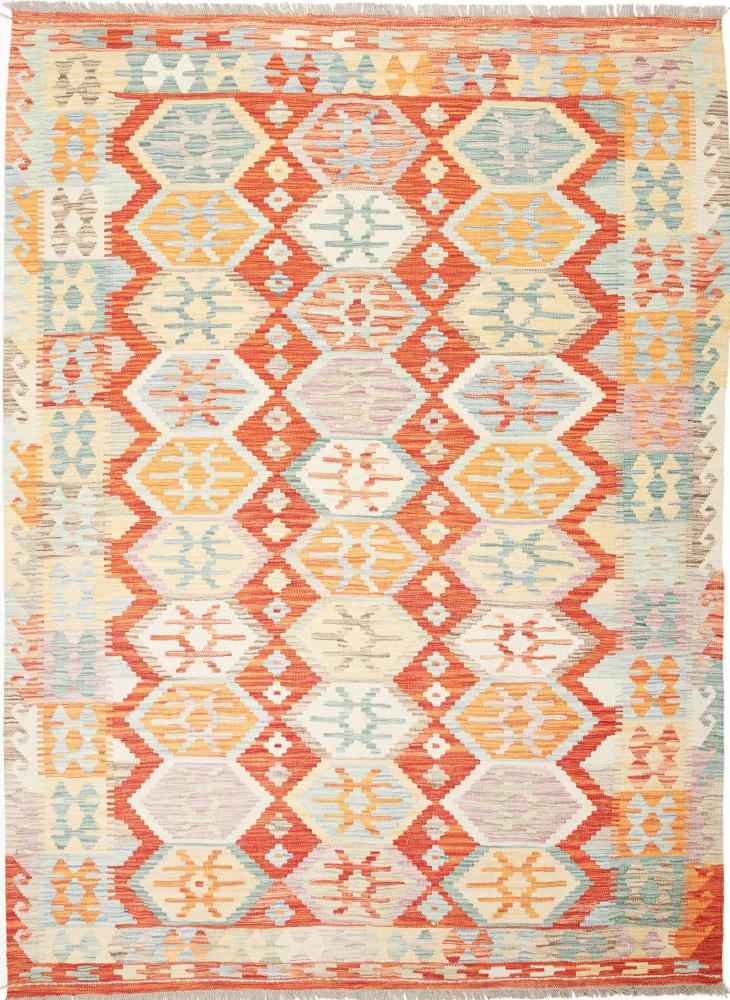Alfombra afgana Kilim  Afghan 241x175 241x175, Alfombra persa Tejido a mano