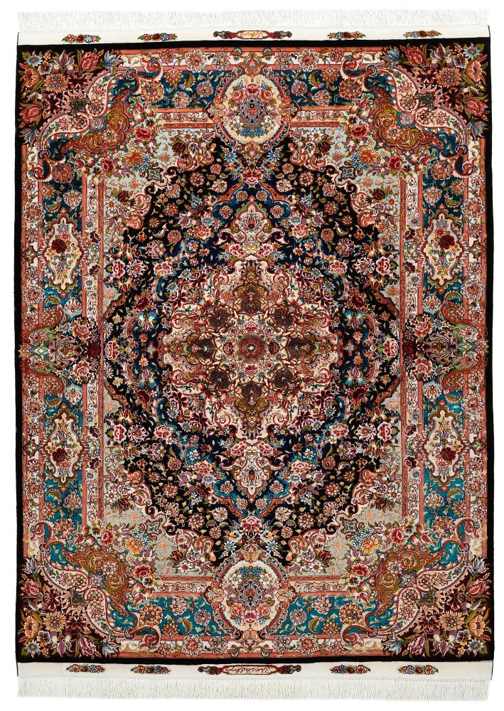 Perzsa szőnyeg Tabriz 50Raj 6'7"x4'11" 6'7"x4'11", Perzsa szőnyeg Kézzel csomózva