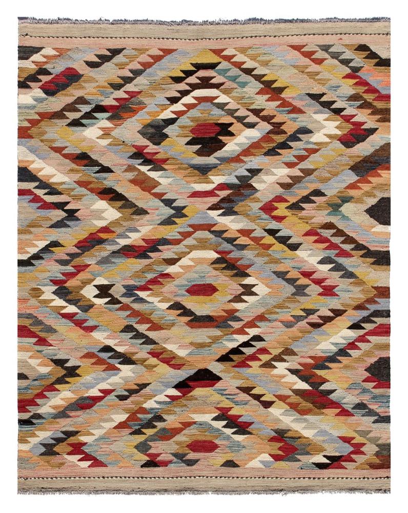 Afghan rug Kilim Afghan Heritage 6'5"x4'10" 6'5"x4'10", Persian Rug Woven by hand