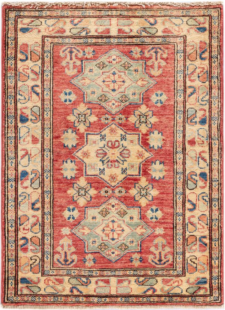 Alfombra afgana Super Kazak 85x63 85x63, Alfombra persa Anudado a mano