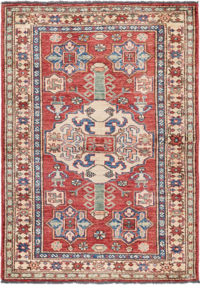 アフガンカーペット Super カザック 119x83 119x83,  ペルシャ絨毯 手織り