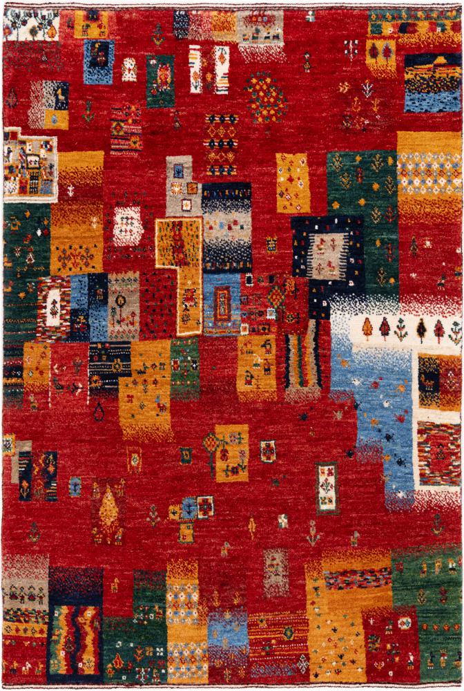 Persian rug Persian Gabbeh Loribaft Atelier 115x81 115x81, Persian rug Hand-knotted