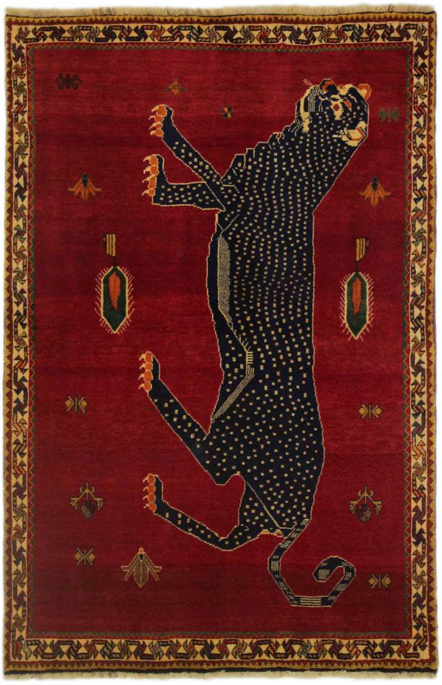 Tappeto persiano Shiraz 194x128 194x128, Tappeto persiano Annodato a mano