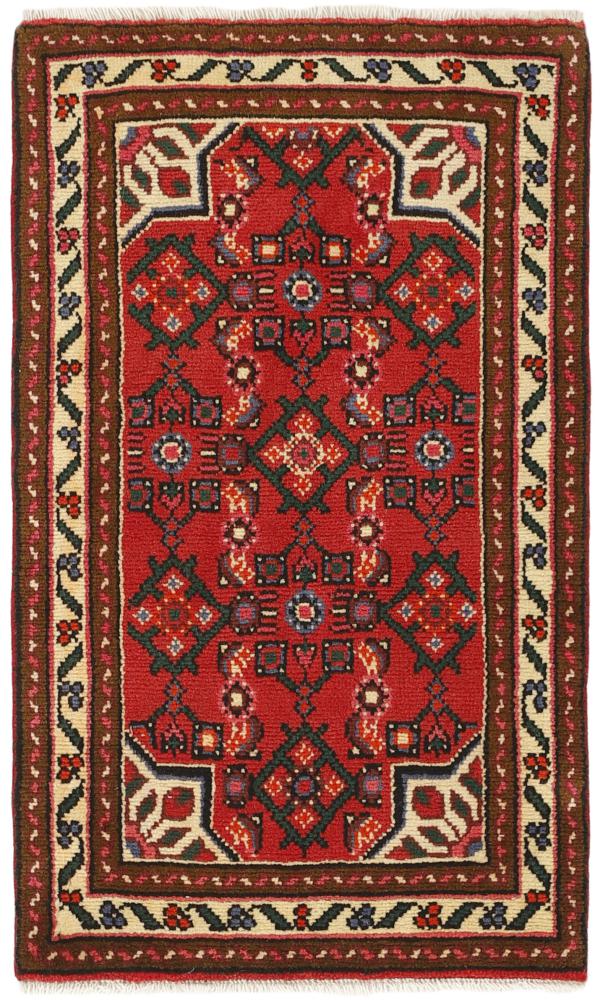 Perzsa szőnyeg Hosseinabad 3'1"x1'11" 3'1"x1'11", Perzsa szőnyeg Kézzel csomózva