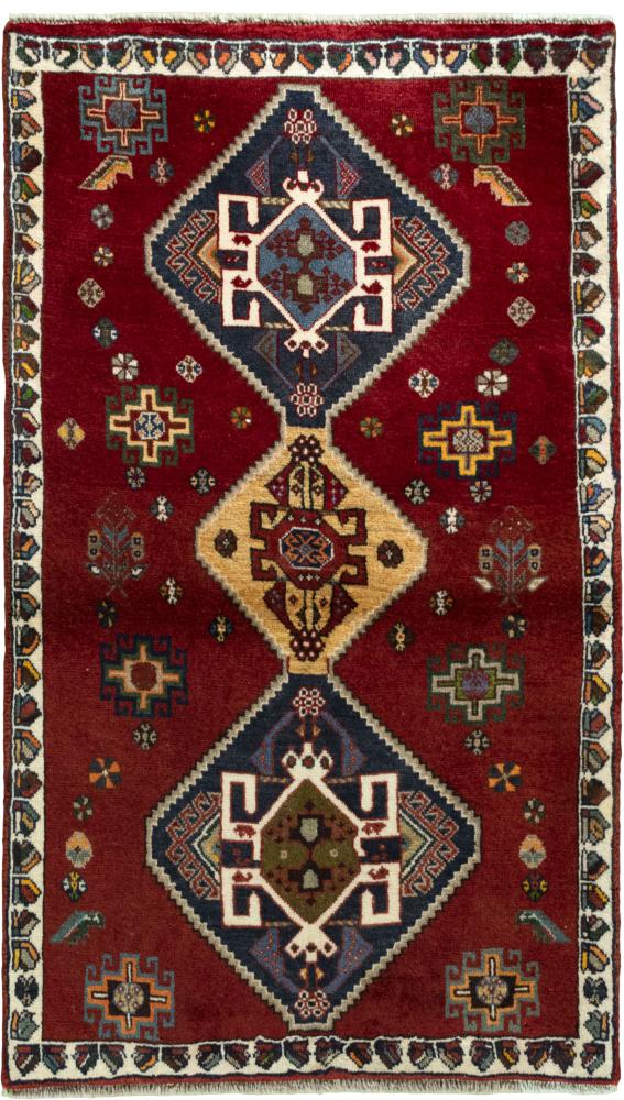 Persian Rug Shiraz 136x79 136x79, Persian Rug Knotted by hand