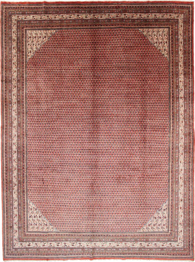 Persian Rug Sarouk Mir 14'3"x10'4" 14'3"x10'4", Persian Rug Knotted by hand