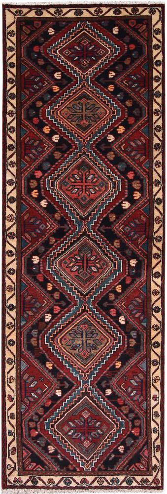 Tapete persa Hamadan 244x84 244x84, Tapete persa Atado à mão