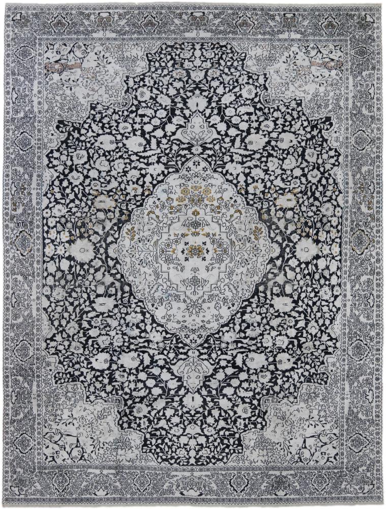 Tappeto indiano Cachemire di Seta Patina 328x242 328x242, Tappeto persiano Annodato a mano