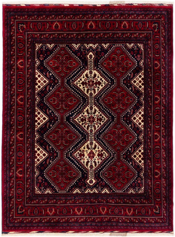 Afghan rug Khal Mohammadi 7'6"x5'8" 7'6"x5'8", Persian rug Hand-knotted