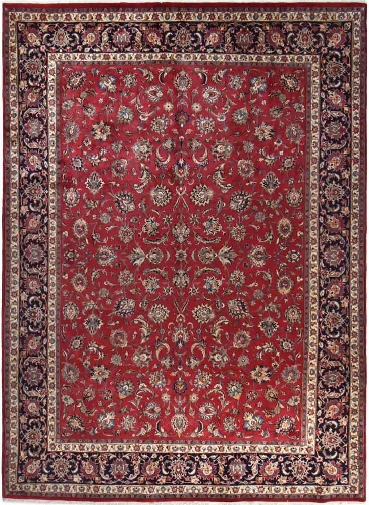Perserteppich Mashhad 13'0"x9'5" 13'0"x9'5", Perserteppich Handgeknüpft