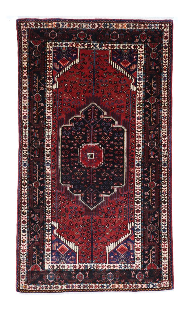 Perzisch tapijt Hamadan 239x134 239x134, Perzisch tapijt Handgeknoopt