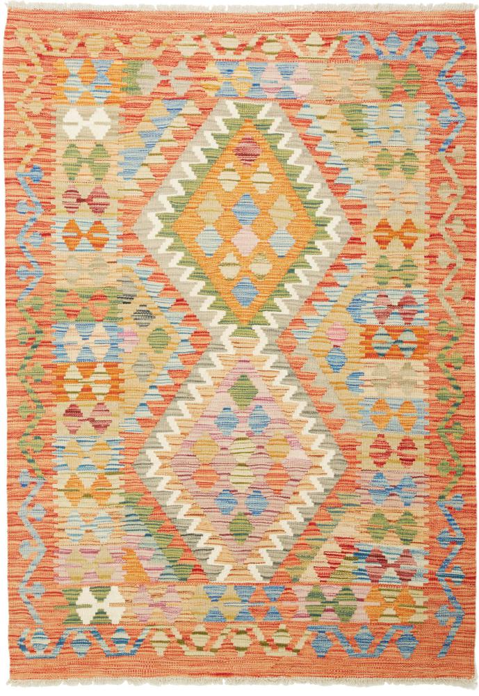 Afghanischer Teppich Kelim  Afghan 149x104 149x104, Perserteppich Handgewebt