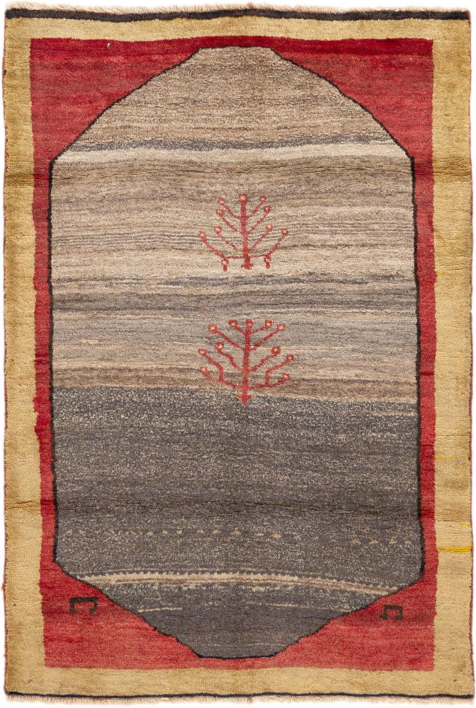 Alfombra persa Persia Gabbeh Ghashghai 163x109 163x109, Alfombra persa Anudado a mano