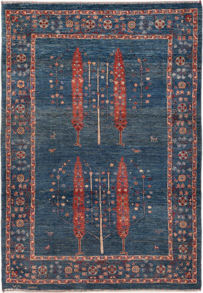 Perserteppich Perser Gabbeh Loribaft Z 5'7"x3'10" 5'7"x3'10", Perserteppich Handgeknüpft