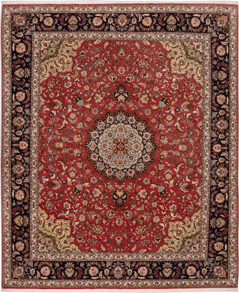 Persian Rug Tabriz 50Raj 304x248 304x248, Persian Rug Knotted by hand