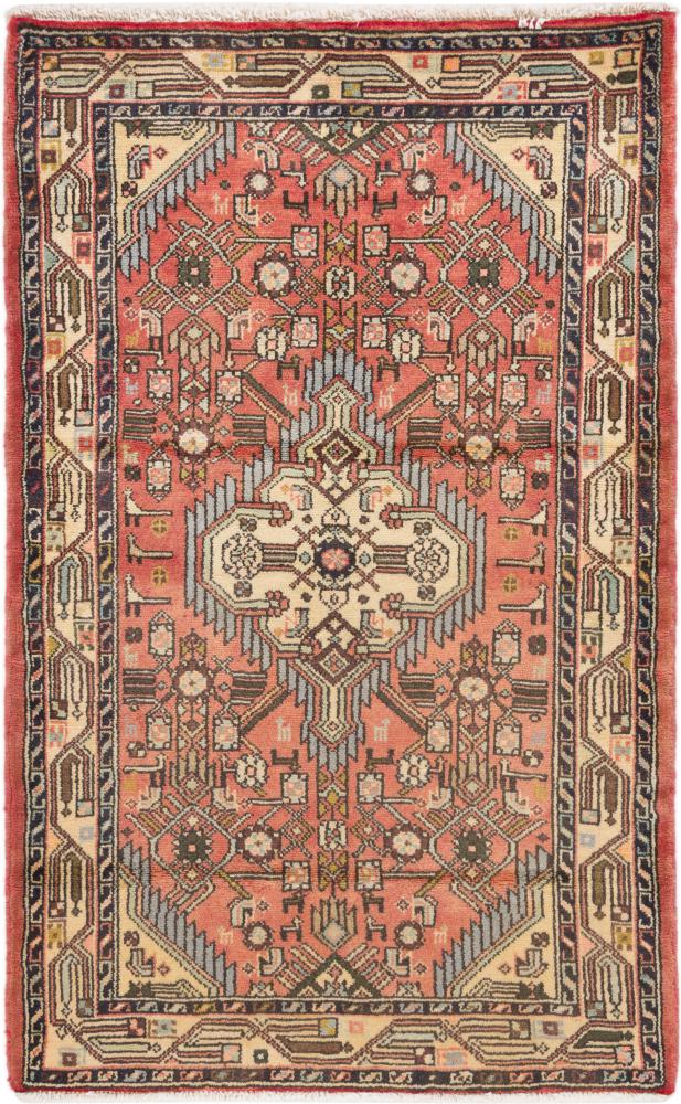 Perzisch tapijt Hamadan Zagheh 137x85 137x85, Perzisch tapijt Handgeknoopte