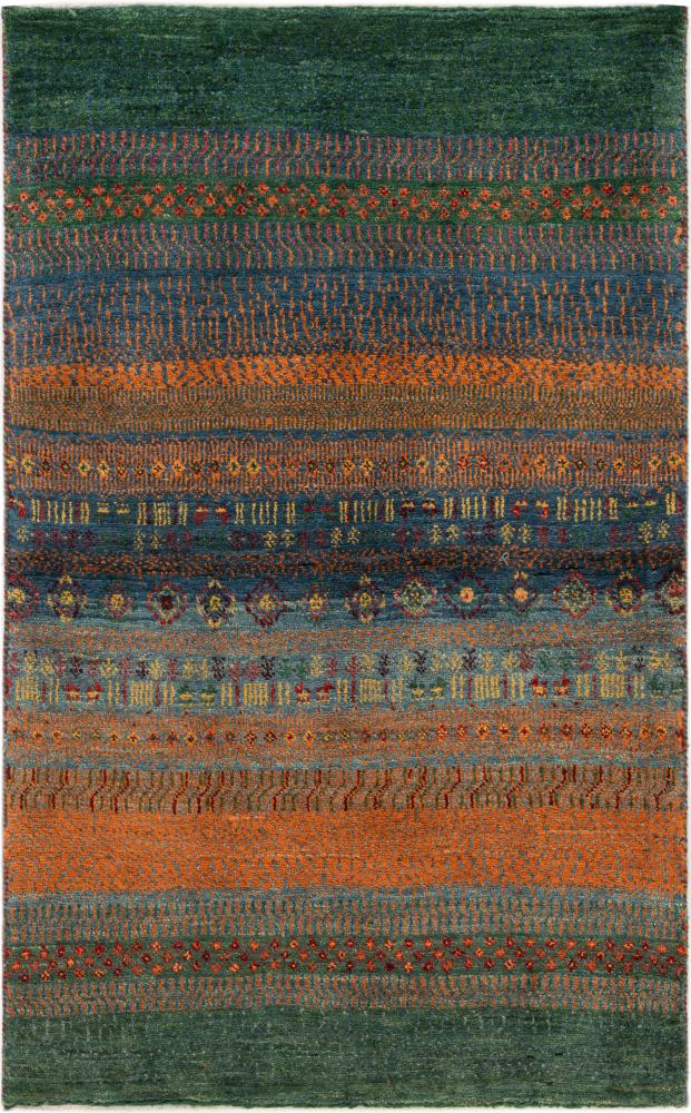Persian rug Persian Gabbeh Loribaft 4'2"x2'7" 4'2"x2'7", Persian rug Hand-knotted