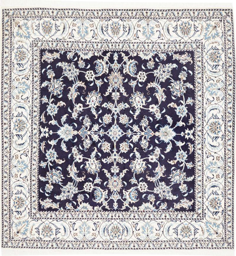 Persialainen matto Nain 202x197 202x197, Persialainen matto Solmittu käsin