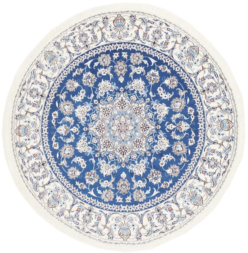 Persialainen matto Nain 202x199 202x199, Persialainen matto Solmittu käsin