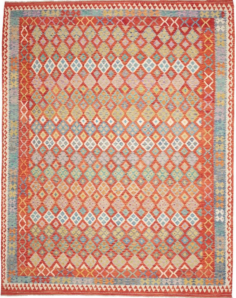 Afghánský koberec Kilim Afghan 373x290 373x290, Perský koberec Ručně tkaný