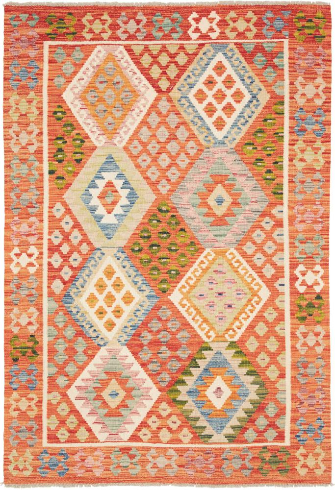 Afghanska mattan Kilim Afghan 184x127 184x127, Persisk matta handvävd 