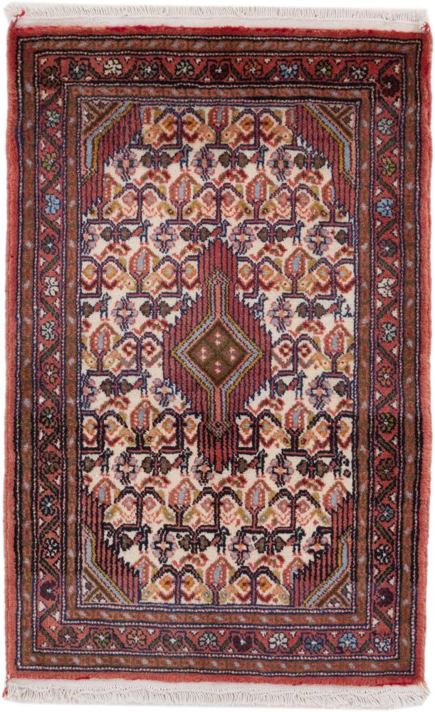 Tapis persan Hamadan 101x66 101x66, Tapis persan Noué à la main