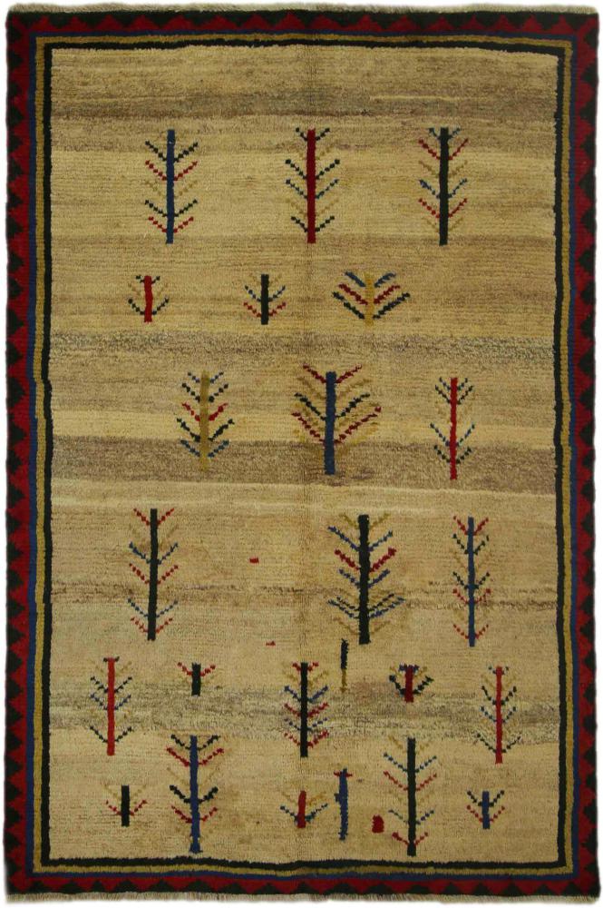 Persisk tæppe Shiraz 205x135 205x135, Persisk tæppe Knyttet i hånden