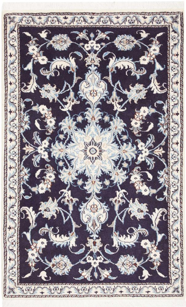 Alfombra persa Nain 131x89 131x89, Alfombra persa Anudado a mano