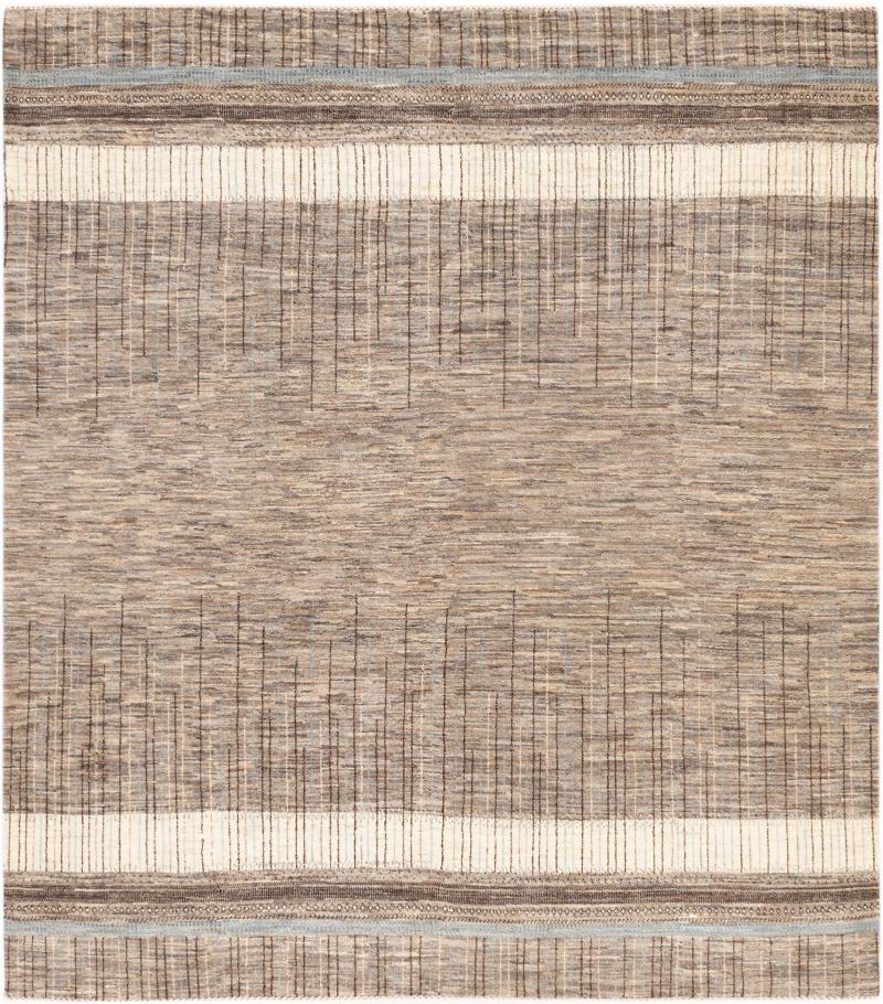 Alfombra persa Persia Gabbeh Loribaft Tabiilbaft 276x244 276x244, Alfombra persa Anudado a mano