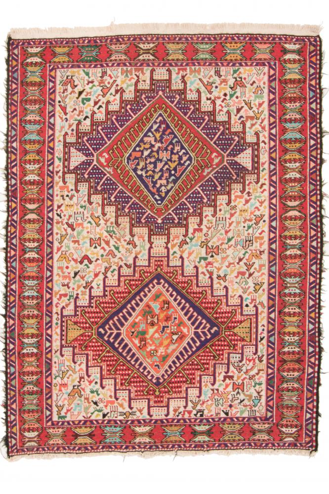 Perzsa szőnyeg Kilim Soumak Shahsavan 143x109 143x109, Perzsa szőnyeg Kézzel csomózva