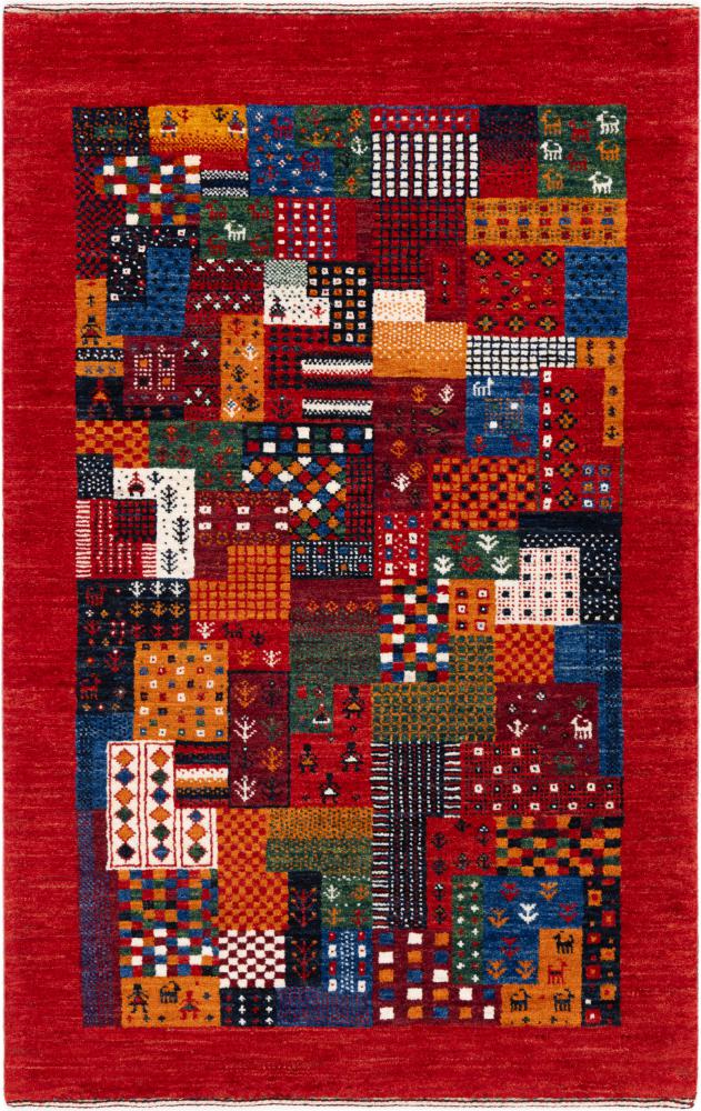 Περσικό χαλί Περσικό Γκάμπεθ Loribaft Atelier 125x79 125x79, Περσικό χαλί Χειροποίητο με κόμπους