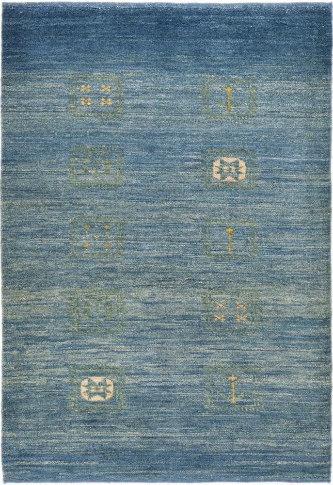 Alfombra persa Persia Gabbeh Loribaft Z 117x82 117x82, Alfombra persa Anudado a mano